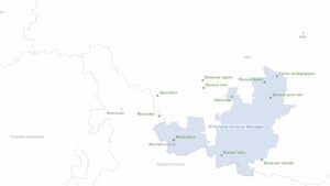 Carte du territoire Mayage