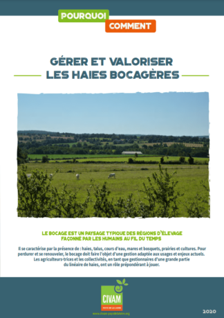 couverture livret gérer les haies bocagères