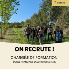 Offre d'emploi chargé.e de formation