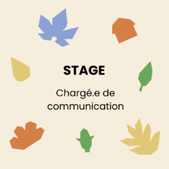 Offre de stage chargé.e de communication