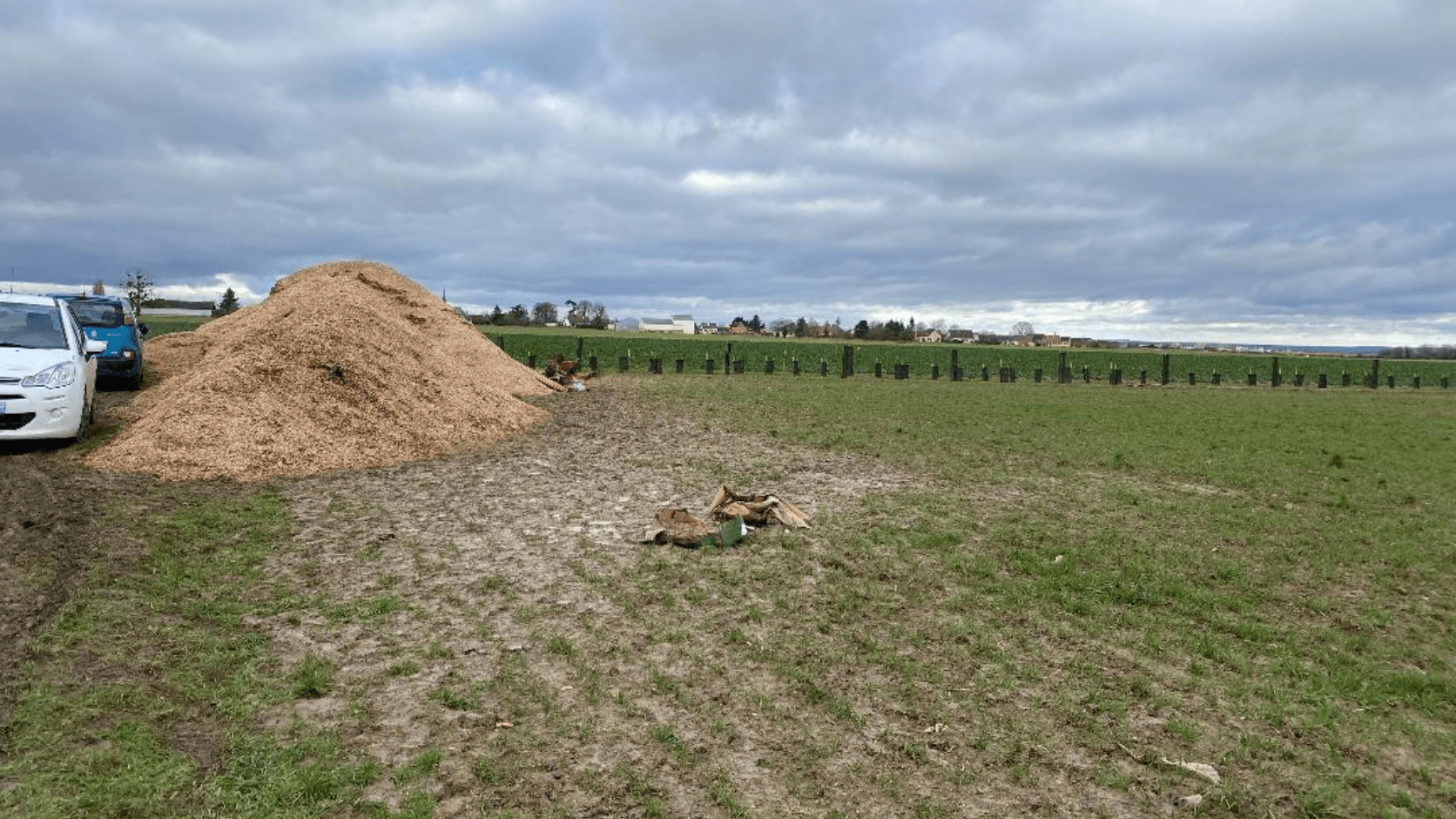 Plantation chez Amandine en Eure-et-Loir