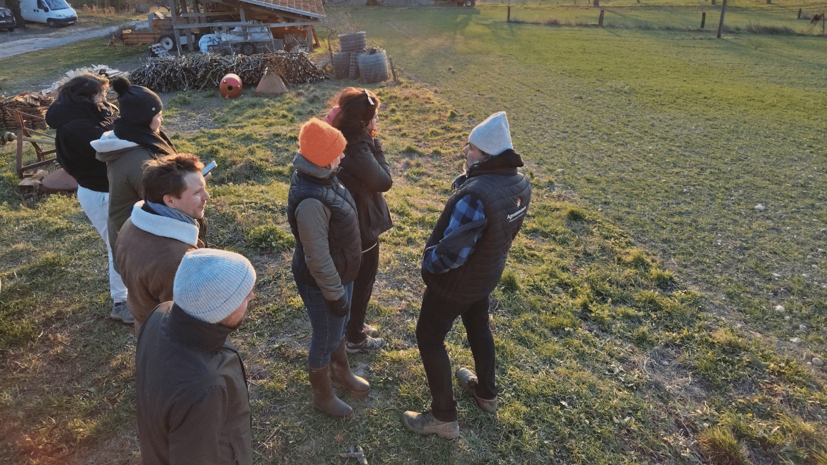 Visite ferme Michel Vignat